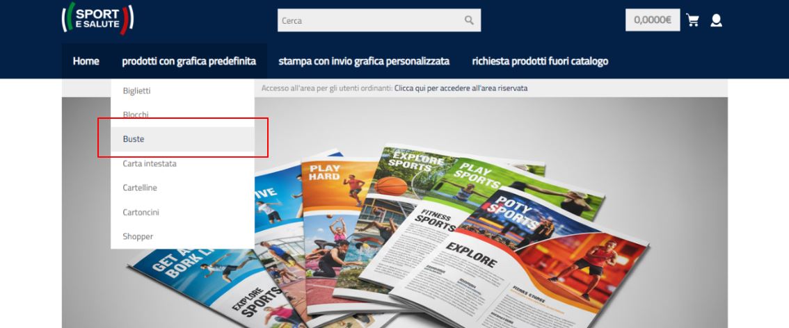 home page piattaforma