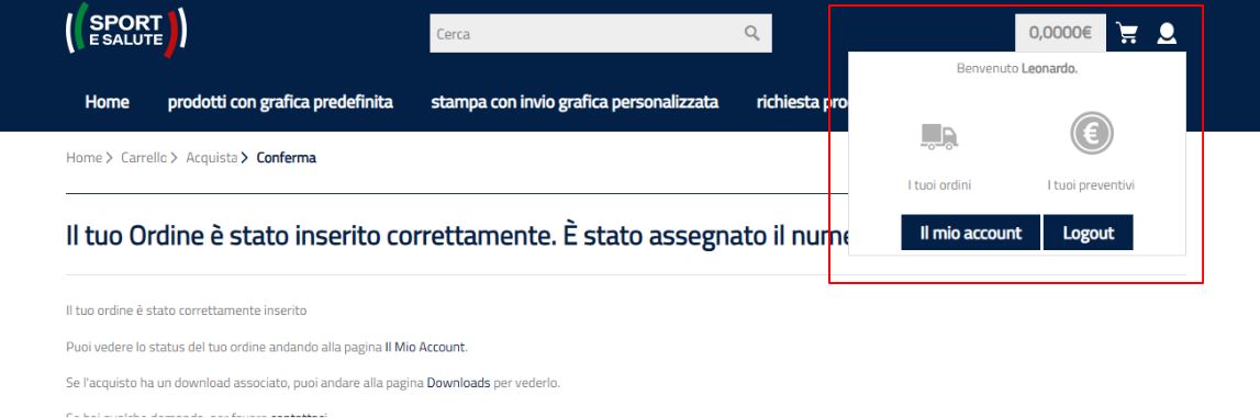 storico ordini